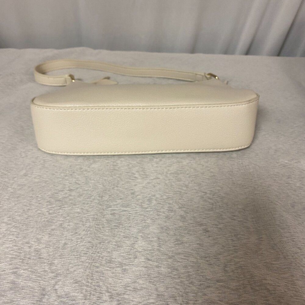 NWOT Mini Ivory Vegan Handbag - Picture 4 of 9